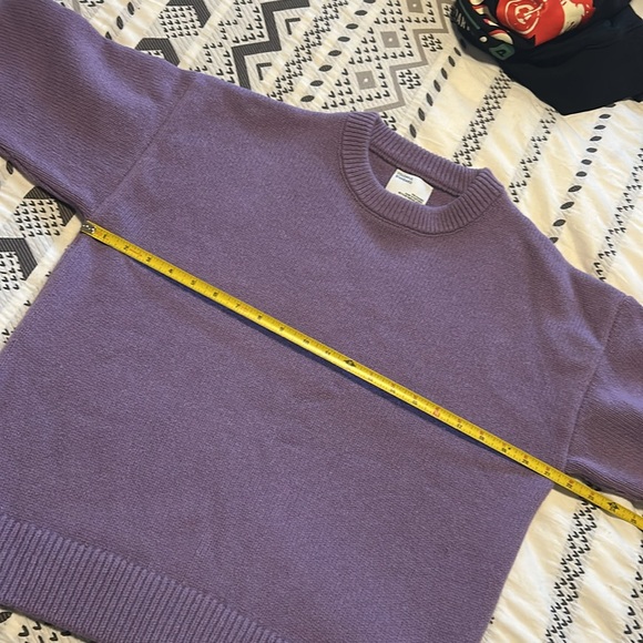 Colorful Standard Oversized Merino Wool Crew - purple Haze - Picture 8 of 11